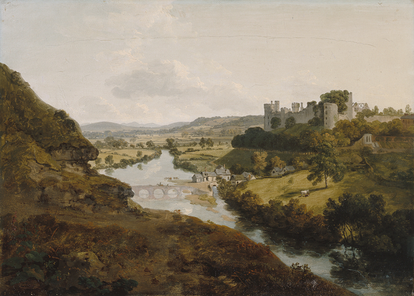 Ludlow Castle from Whitcliffe, Shropshire