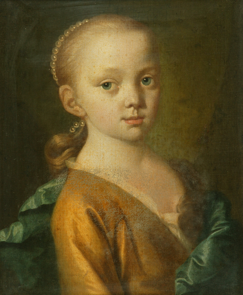 A Girl with a Pearl Headdress
