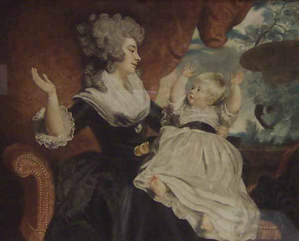 The Duchess of Devonshire and Lady Georgiana Cavendish