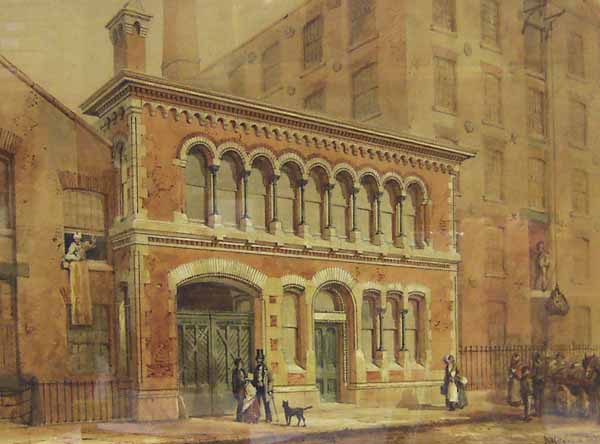 Design for Binyon and Fryer's Warehouse, Chester Street, Manchester