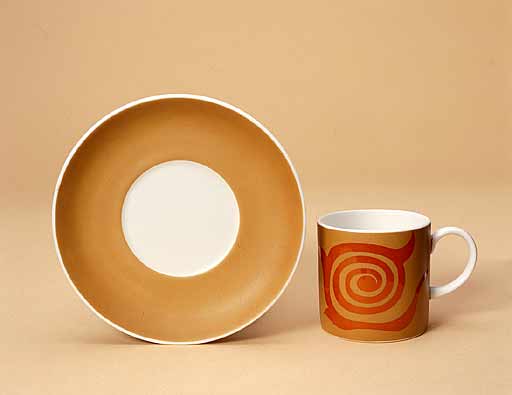 Nebula cup and saucer