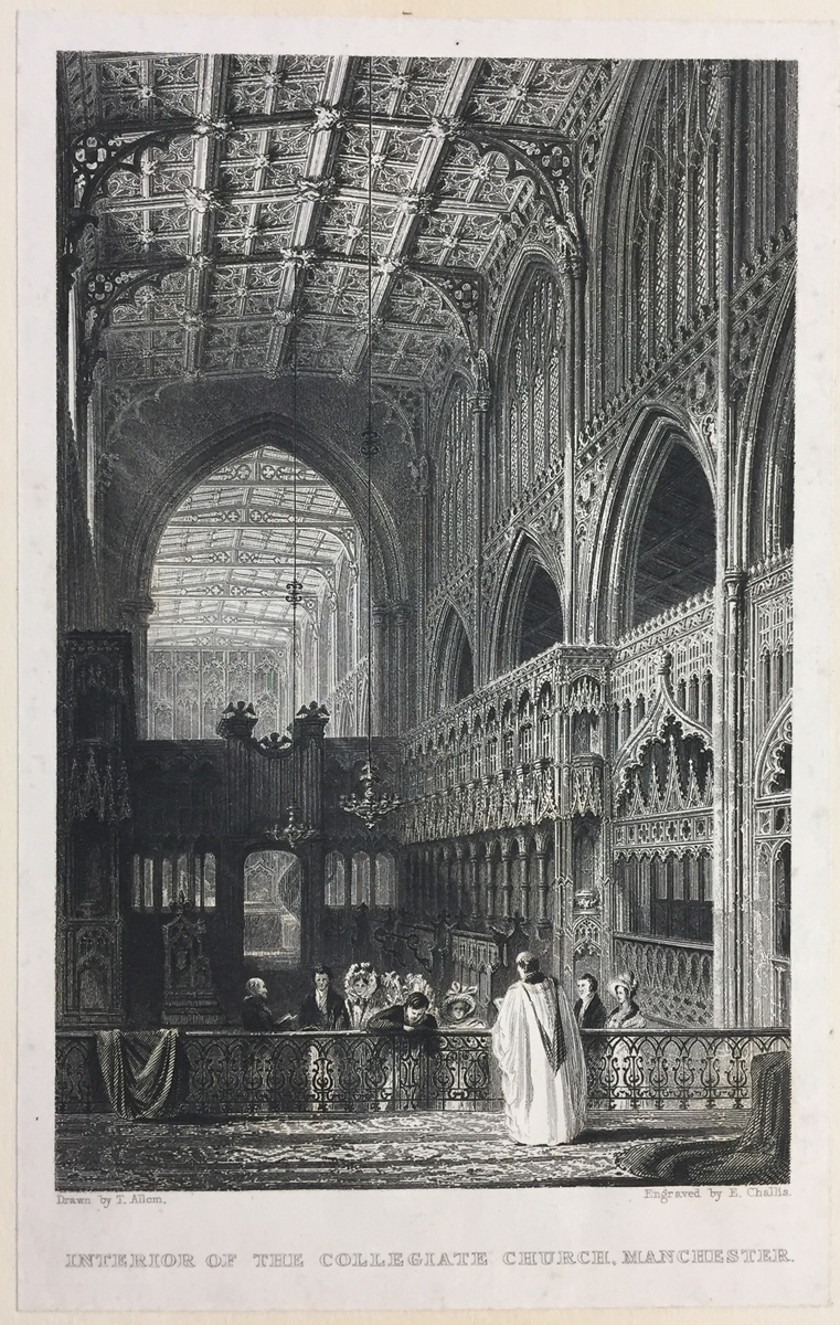 Interior of the Collegiate Church, Manchester