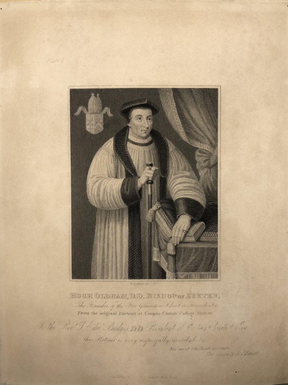 Hugh Oldham, Bishop of Exeter