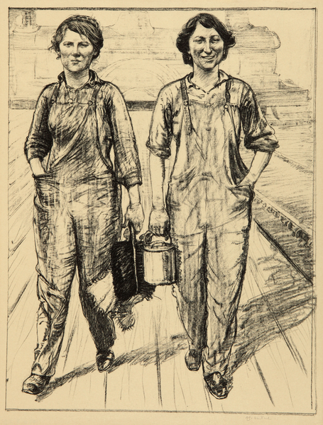 Women's Work: On the Railway - Engine and Carriage Cleaners