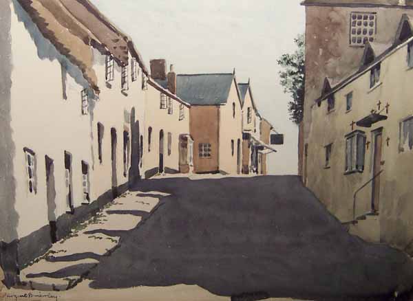 Study for the Oil Painting 'Street in Stogumber'
