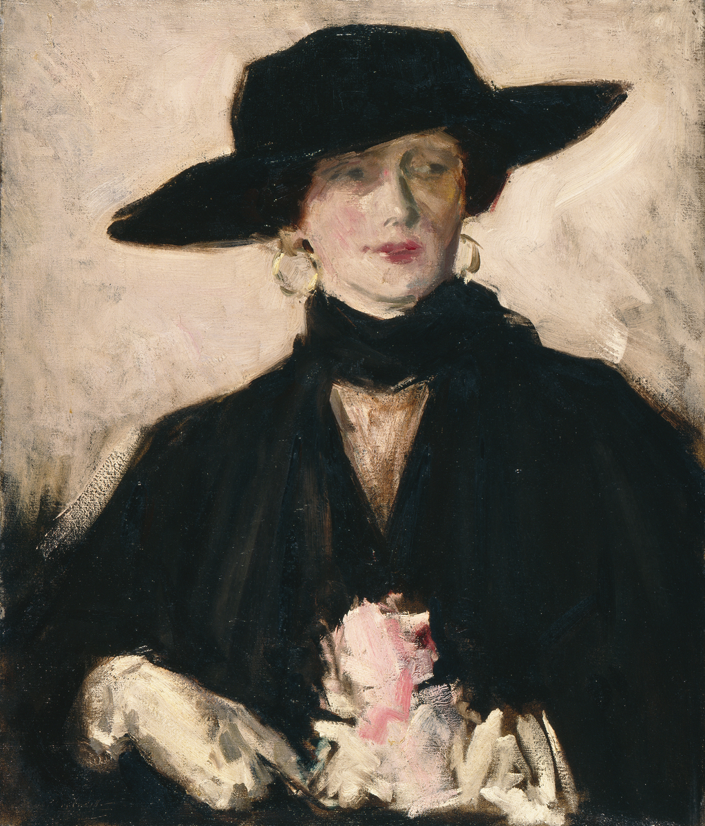 Lady in a Black Hat (Miss Don Wauchope of Edinburgh)