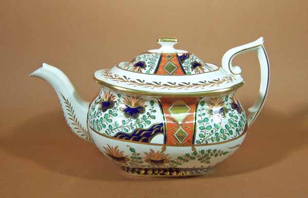 Teapot, Spode, c1770