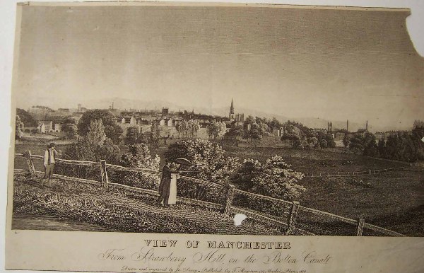 View of Manchester from Strawberry Hill