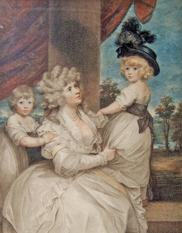 Countess of Harrington and her Children