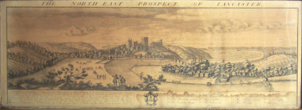 The North East Prospect of Lancaster 1728