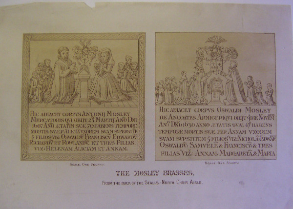 The Mosley Brasses, North Choir Aisle, Manchester