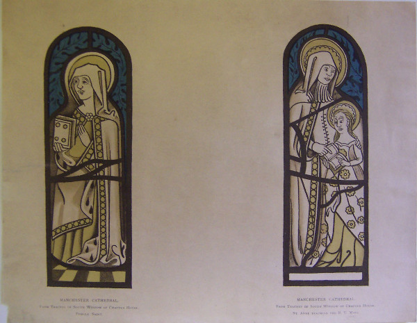 Reproductions from coloured drawings in the Chapter House, Cathedral