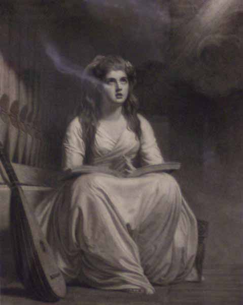 Lady Hamilton as St Cecilia