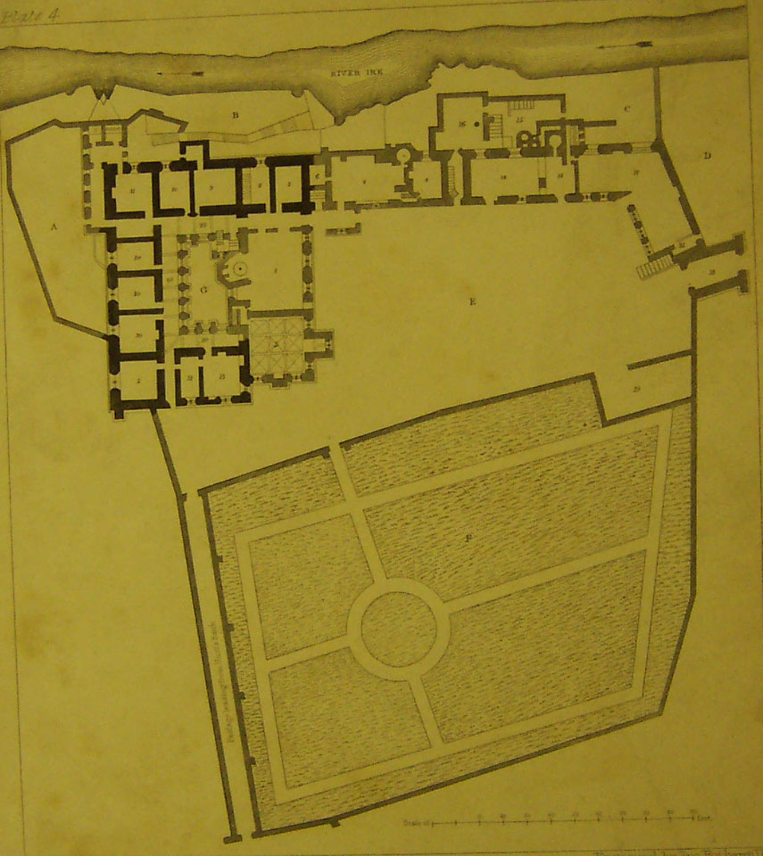 Cheetham's College, Manchester, Ground Plan & Precincts of the College