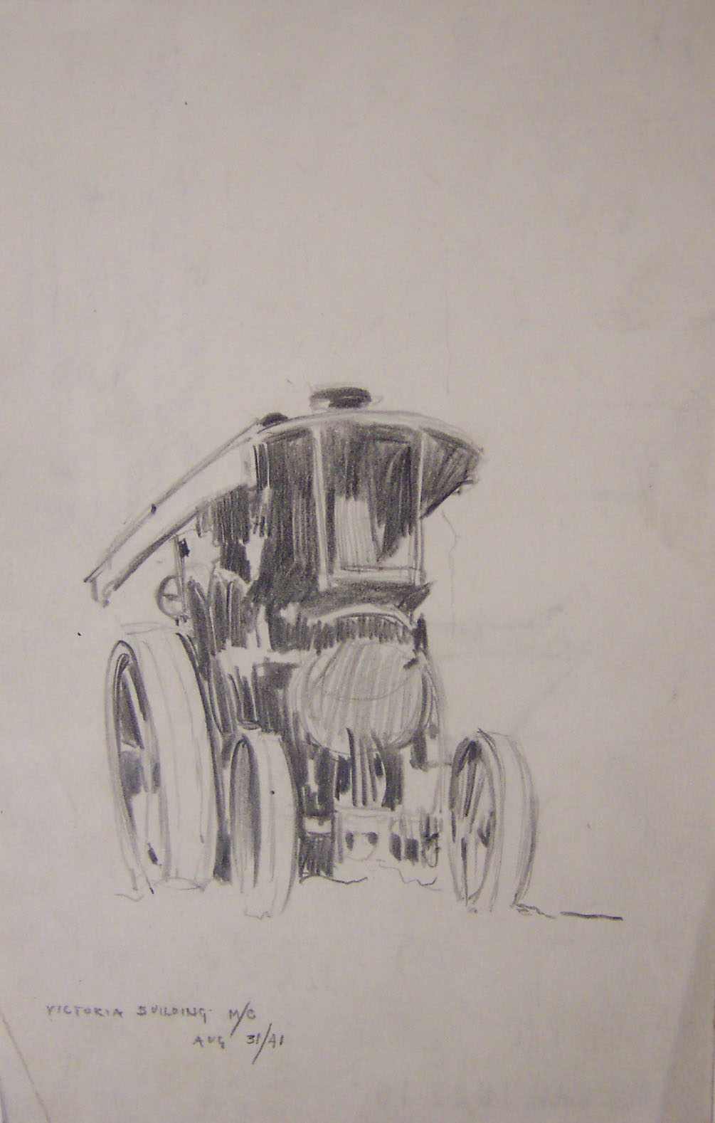 Study of a Traction Engine.