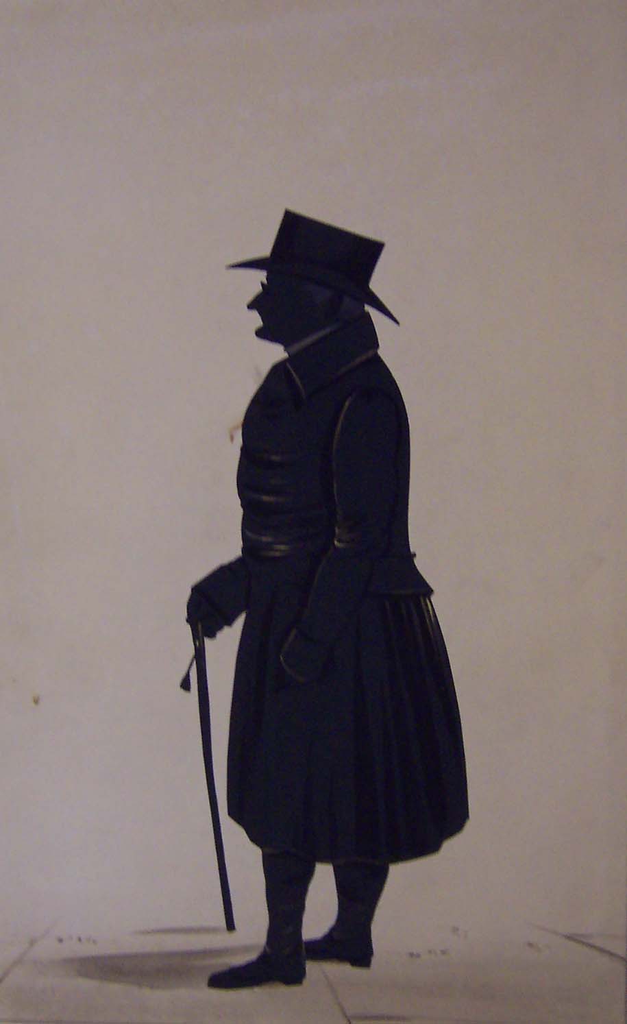 Silhouette of John Dalton