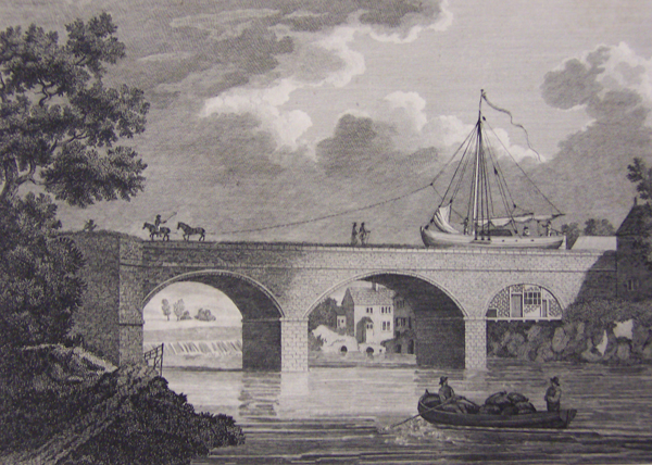 View of Barton Bridge