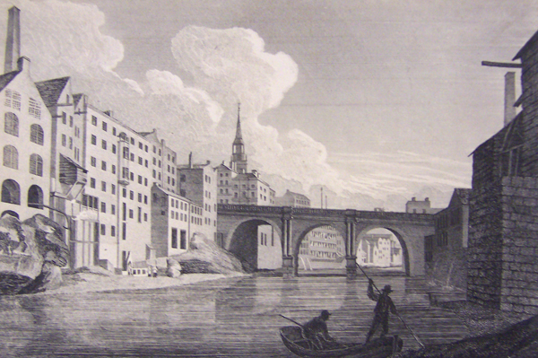 Black Friar's Bridge, Manchester, completed 1821