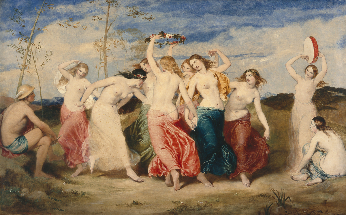 Mercury Instructing the Nymphs in Dancing