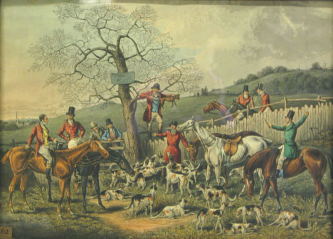 Four Fox Hunting Scenes (no.2): Getting Away; Hold Hard Tom, let them get steadily at him