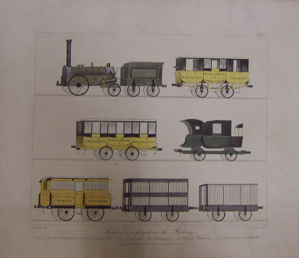 Coaches and Carriages Employed on the Railway