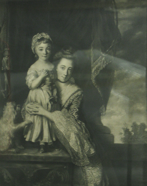 Georgiana, Lady Spencer and her Daughter