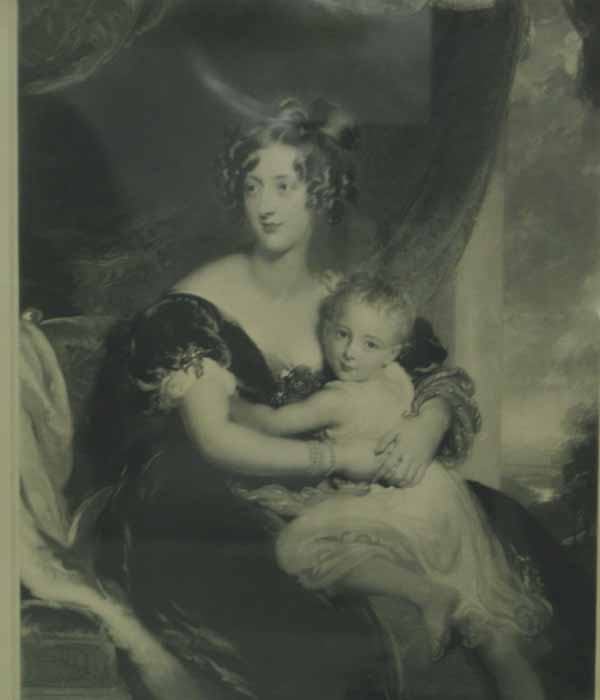 Lady Dover and Child