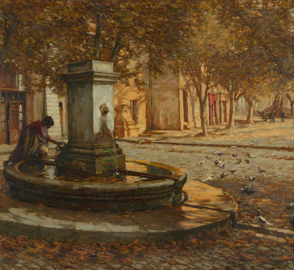 A Provencal Fountain