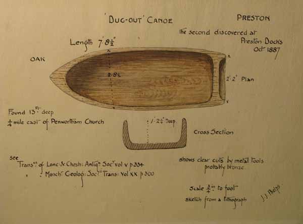 'Dug-Out' Canoe, Preston