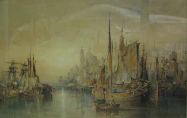 Dutch Boats off Billingsgate, 1831
