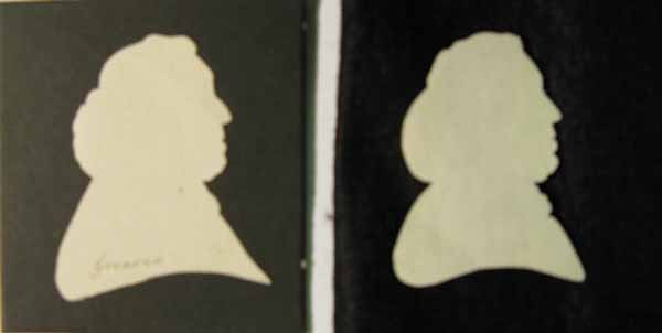 Edward Greaves Paper Portrait Silhouette