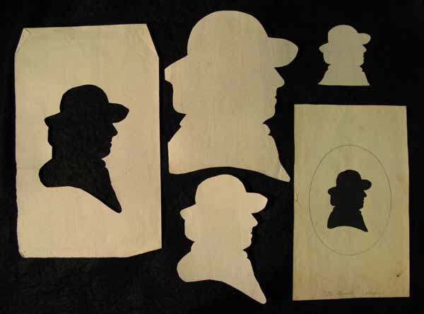 The Beadle Paper Portrait Silhouettes