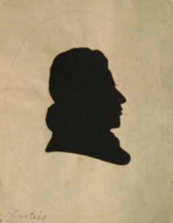 Cut out  Paper Portrait Silhouette