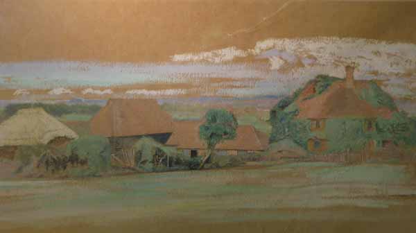 Surrey Landscape, Evening, 1921