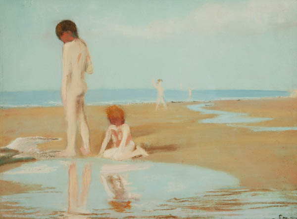 Study for the oil painting A Summer's Day