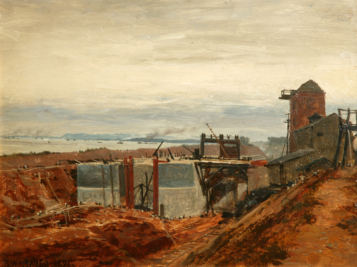 The Building of the Manchester Ship Canal