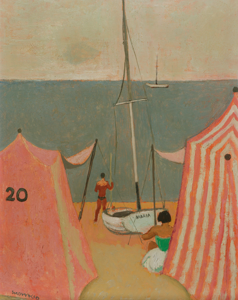 Bathing Tent and Boat
