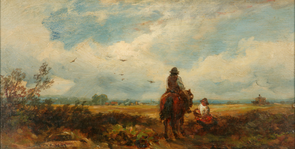 Landscape with Man on a Horse