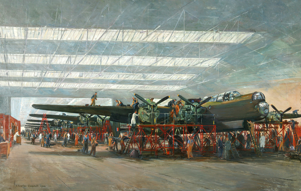 Avro Lancaster Bombers at Woodford