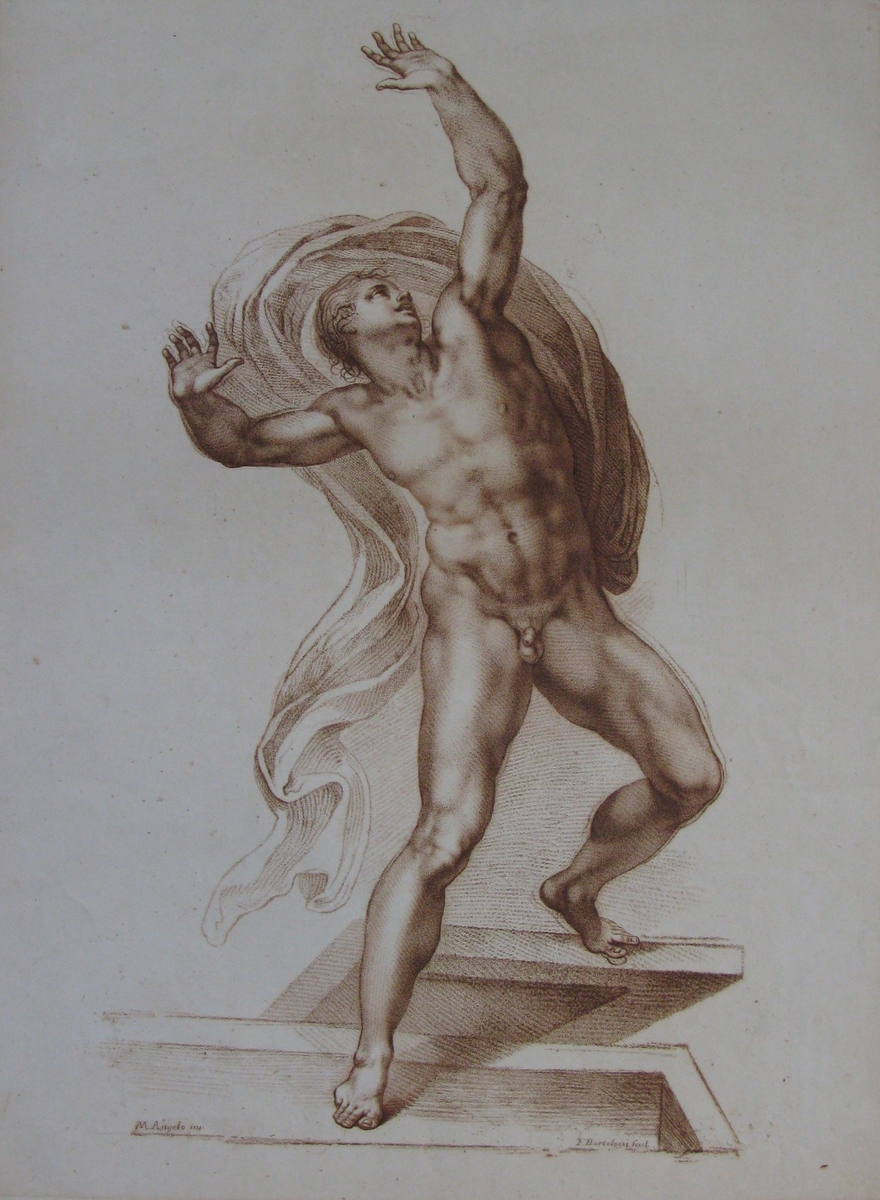 A Male Figure from the 'The Last Judgement'