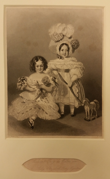Portrait of Viscount Grey de Wilton and Lady Elizabeth Grey Egerton